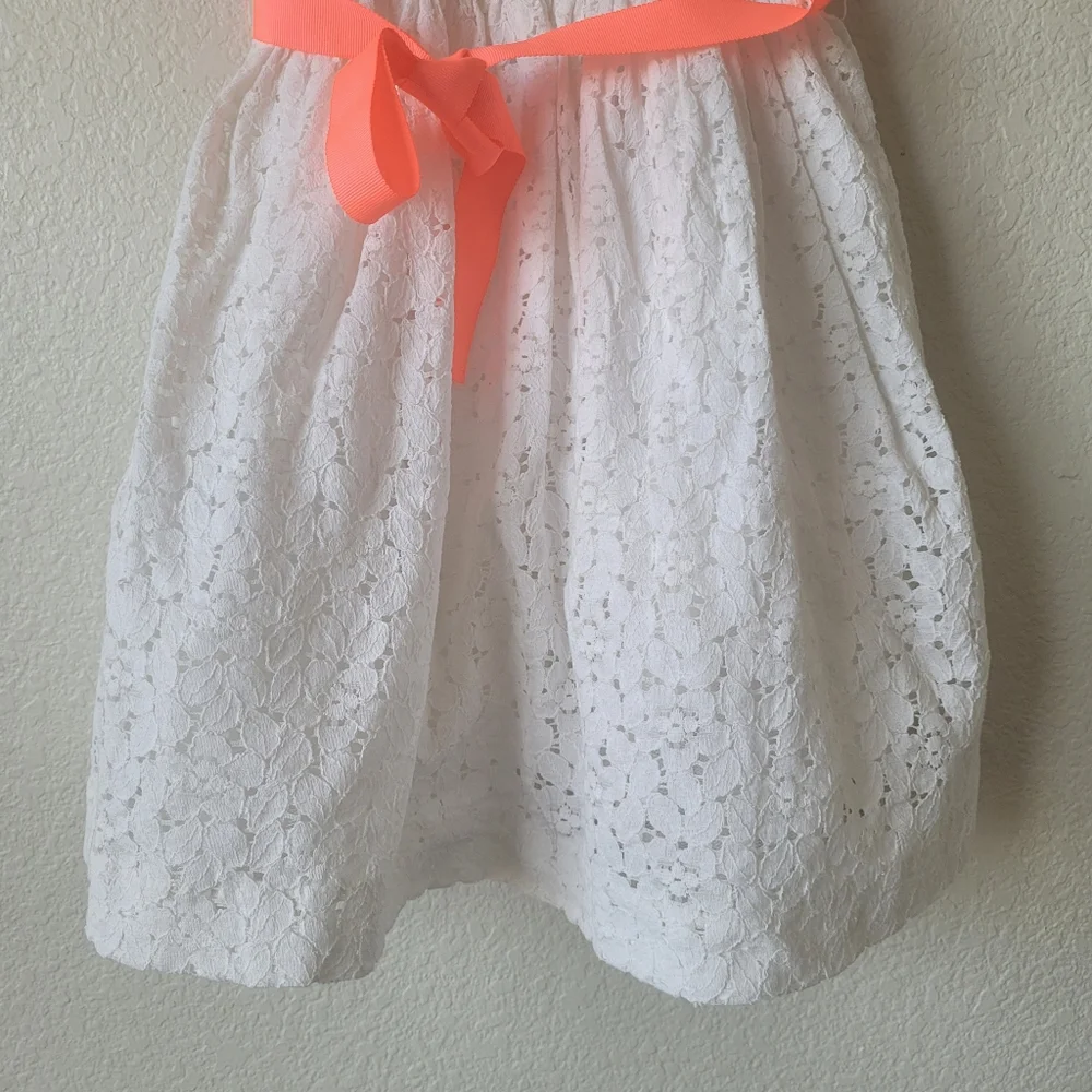 Oshkosh B'gosh White Lace Dress Size 6